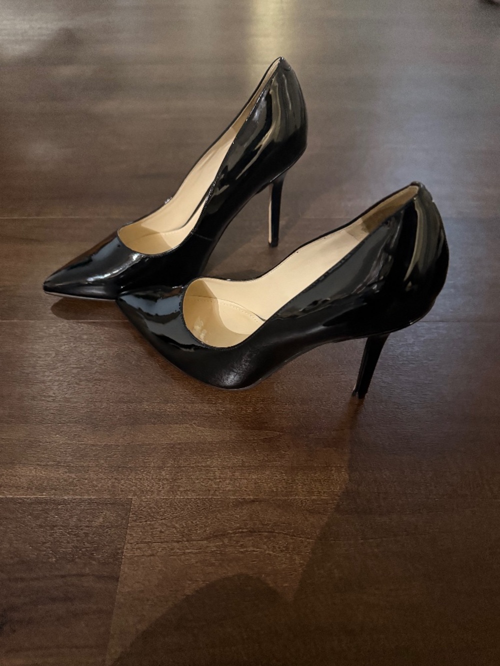 Womenβs Nine West Black Pumps.. New! Sz 8